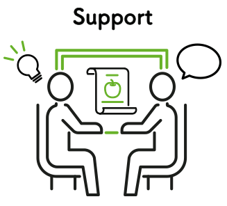 「栄養士専門」のキャリアカウンセラーによる「オーダーメイド型」サポート